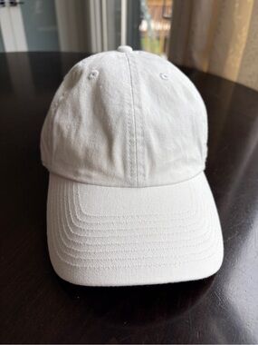 Classic White Baseball Cap